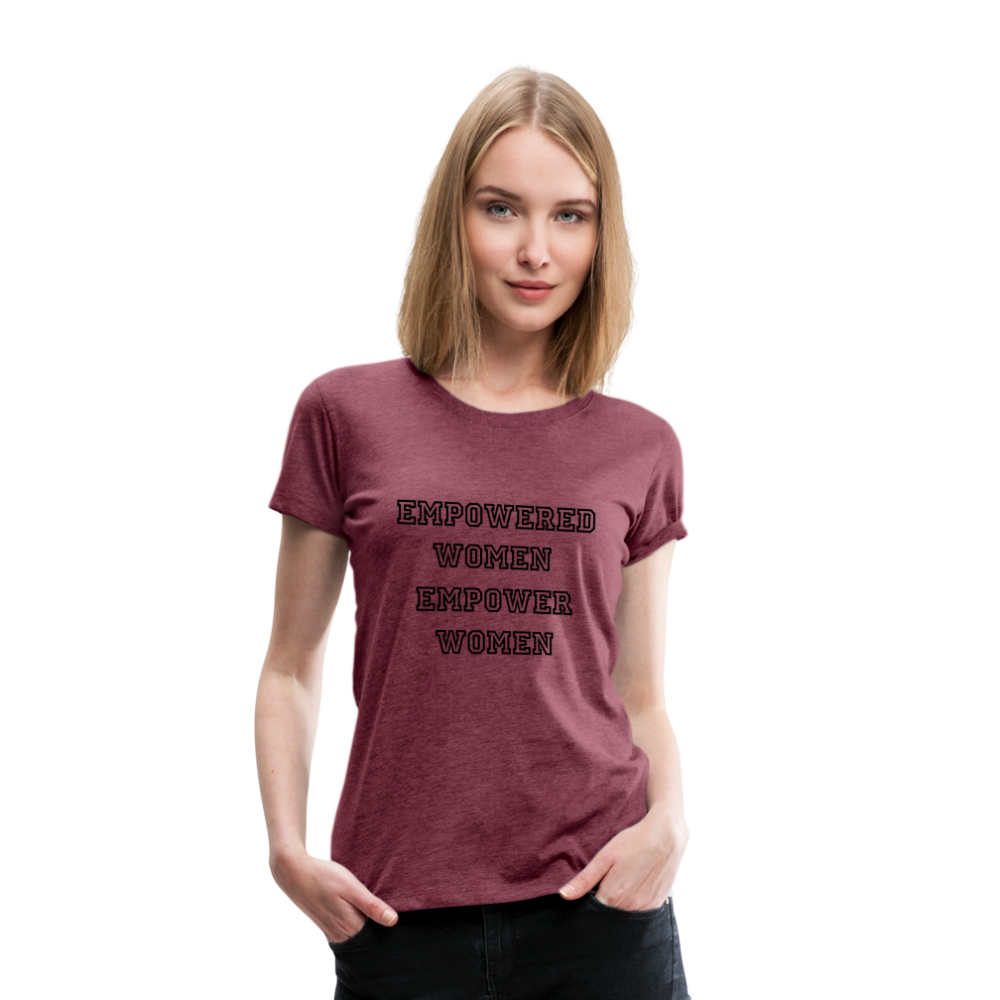 Women’s Premium T-Shirt - heather burgundy